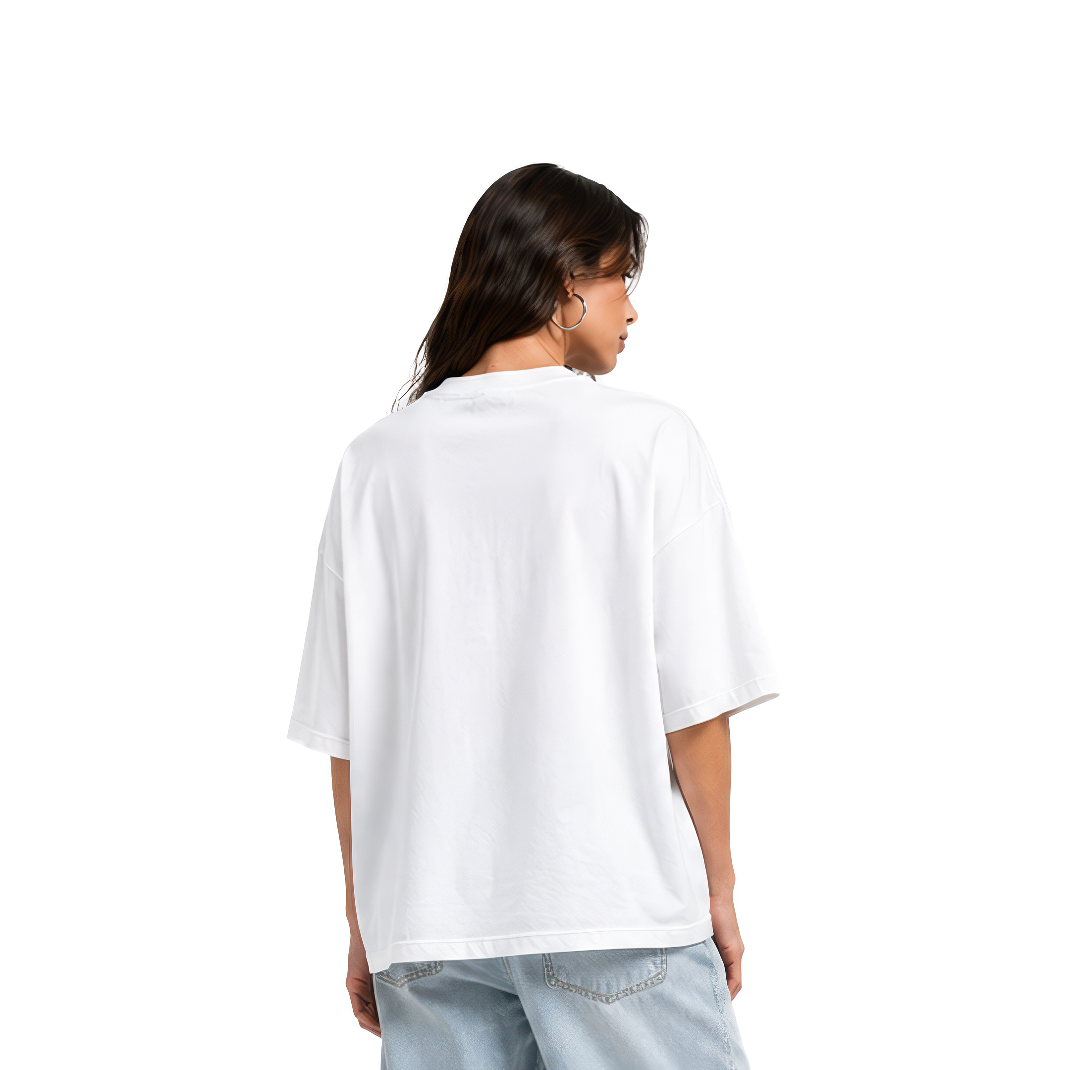 Flower Boxyfit - White - Unisex